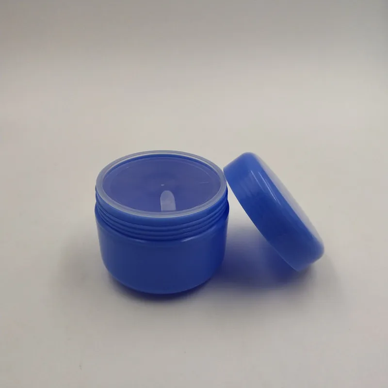 Бесплатная доставка для 60 шт./лот 50 г многоцветный контейнер косметических