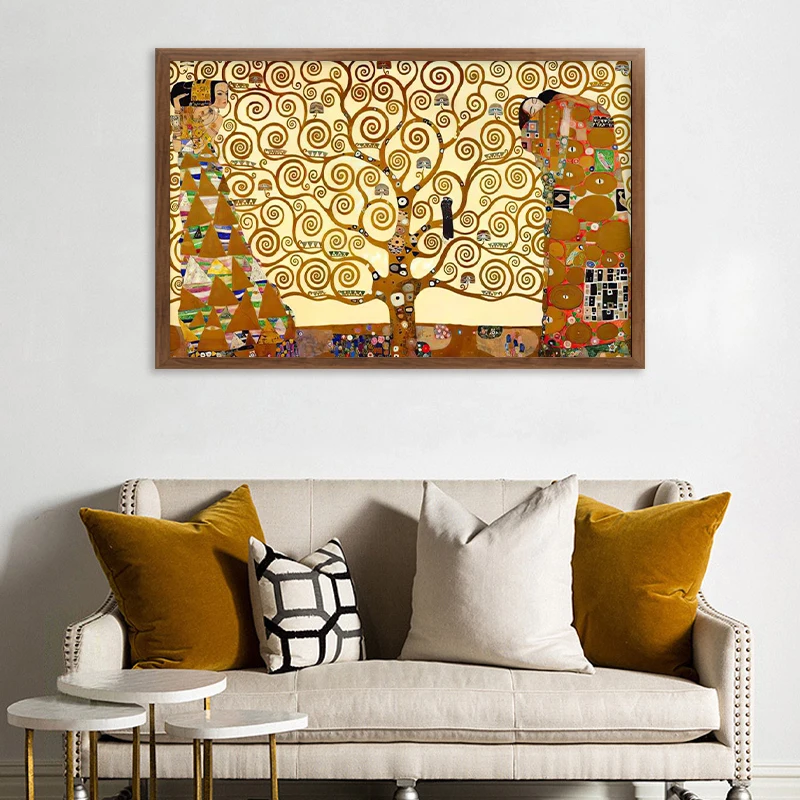 Настенная картина Дерево жизни Густава Климта декоративная для гостиной