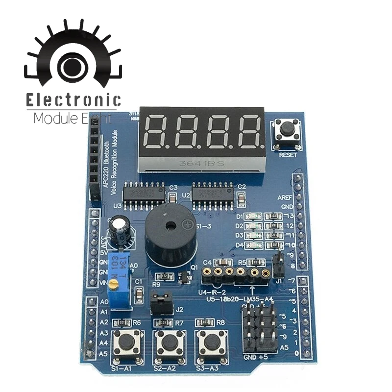 SM Multifunctional expansion board kit based learning UNO R3 LENARDO mega 2560 Shield Multi-functional for Arduino | Электронные