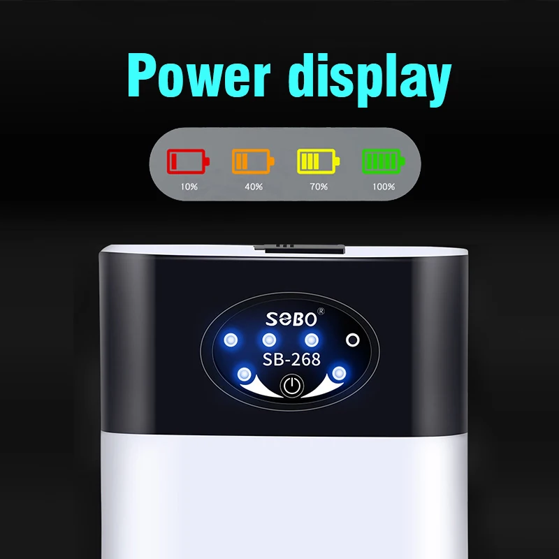 AC/DC кислородный насос практичный USB зарядка портативный выхлопной воздушный