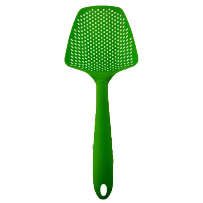 

Multifunction Scoop Colander Home Soup Spoon Handle Dinnerware Kitchen Cooking Drain Utensil Nylon Filter Kitchen Accessories