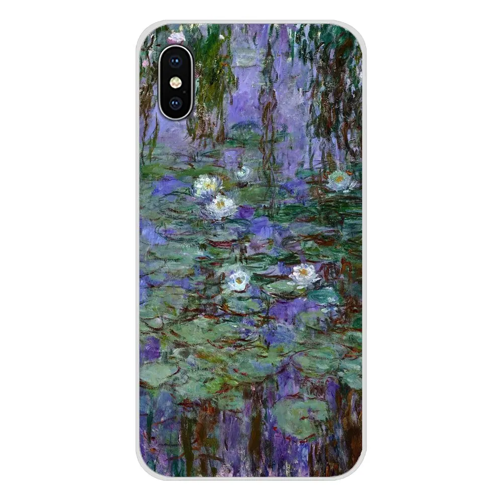Чехол для Samsung A10 A30 A40 A50 A60 A70 M30 Galaxy Note 2 3 4 5 8 9 10 PLUS Аксессуары клод моне картина