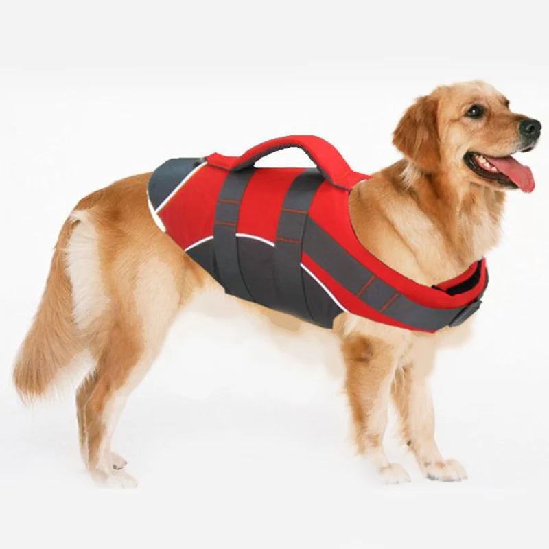 Economical Pet Dog Life Vest Reflective Safety Clothes Waterproof Breathable for Summer ds99 | Дом и сад