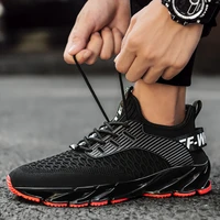 mens casual sneakers blade sole high quality cushioning outdoor casual sport shoes zapatillas hombre