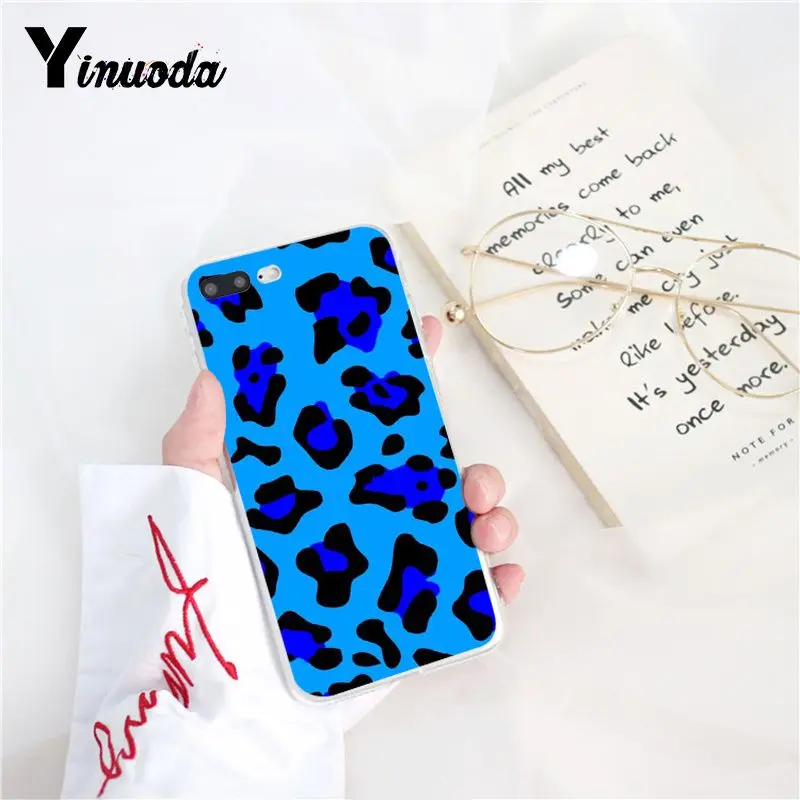 Yinuoda Fashion Leopard Print Colorful Pattern TPU Soft Phone Case for iPhone 8 7 6 6S X XS MAX 5 5S SE XR 11 Pro Max | Мобильные