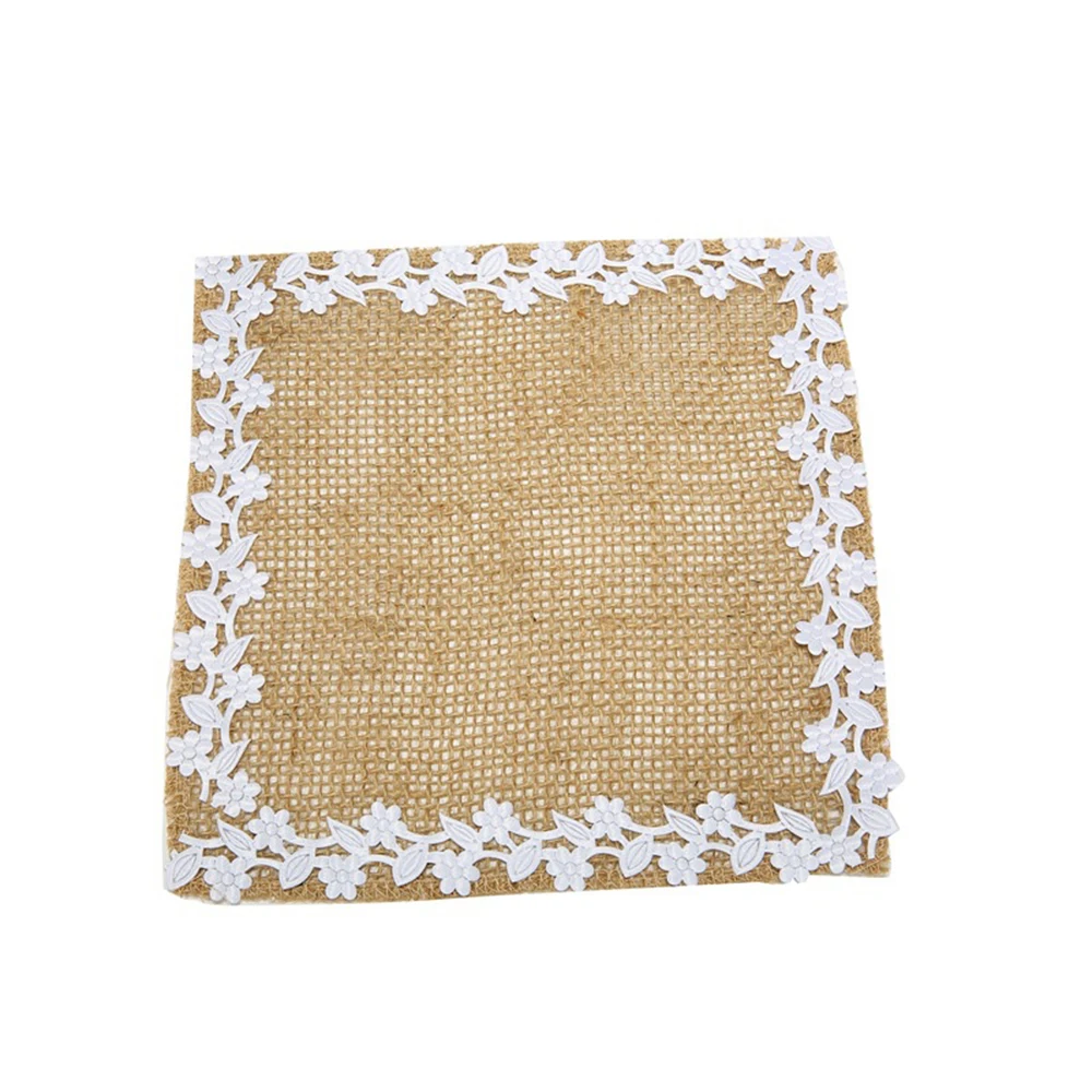 1 шт. натуральная джутовая Подставка для хранения мешковины теплоизоляционная