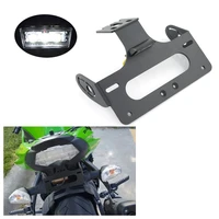 registration license plate holder fit for kawasaki zx 6r 2009 2018 zx 10r 2008 2010 motorcycle rear tail tidy fender eliminator