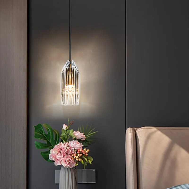 Роскошный Постмодернистский Медный Подвесной светильник для спальни