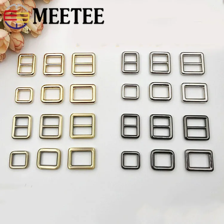 10 шт. 15 50 мм квадратные металлические пряжки для сумки рюкзак лямки ремень