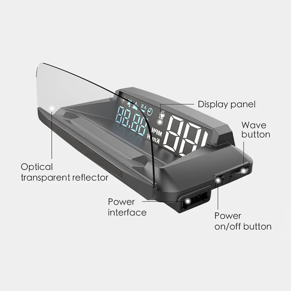 

Durable And Practical G3 HUD Head-up GPS Car Universal Digital Car Display Beautiful Without Ghosting