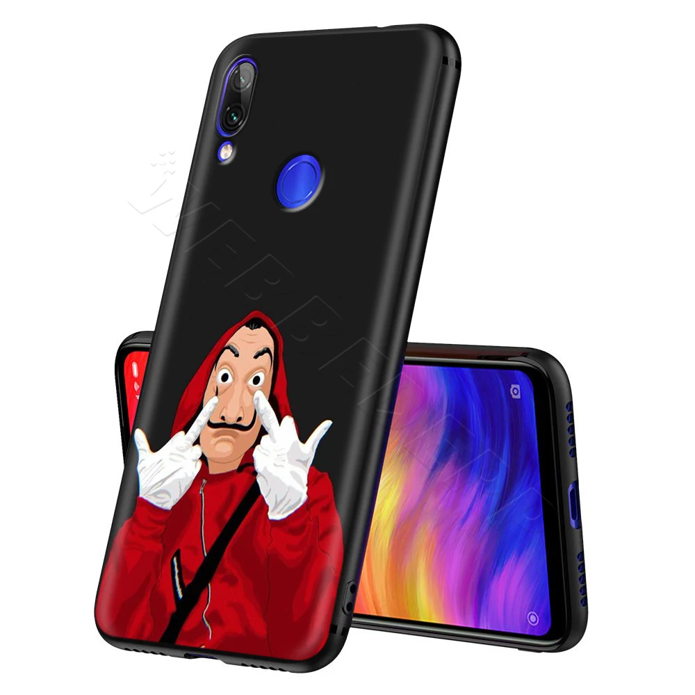 Чехол La Casa De Papel для Xiaomi Redmi 4A 4X 5 5A 6 6A 7 7A S2 Note Go K20 Pro Plus Prime 8T|Бамперы| |
