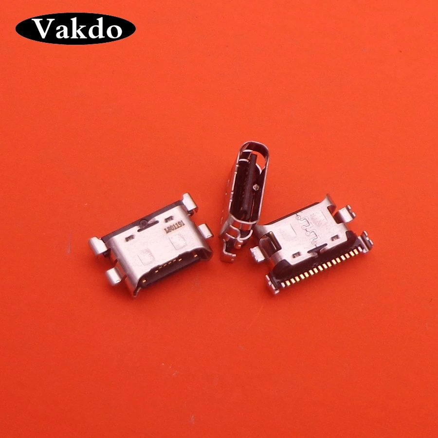 

100 шт./лот USB порт для зарядки разъем док-станция разъем Micro Mini USB Ремонт для Samsung Galaxy A21S A217F M21 M31