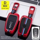Чехол для автомобильного ключа для Toyota Prius Camry Corolla C-HR CHR RAV4 Prado Izoa Levin Avalon 2018 2019 2020 цинковый чехол