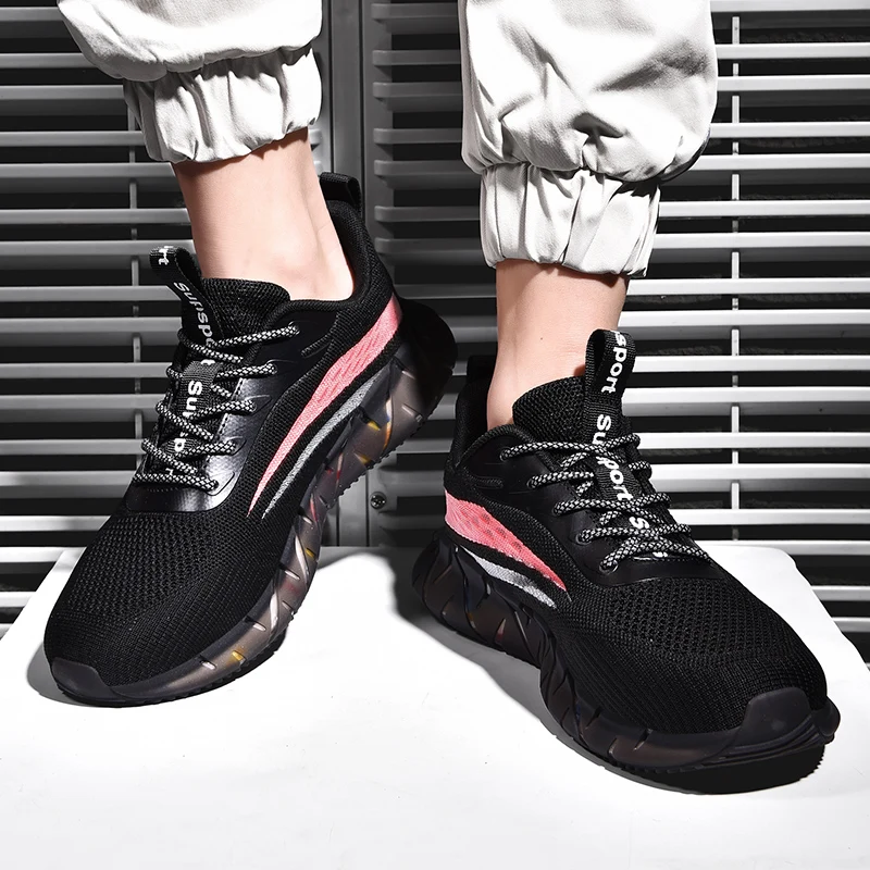 

CYYTL Men Mesh Breathable Running Sneakers Casual Top Quality Footwear Outdoor Walking Boys Shoes Non-Slip Training Tennis