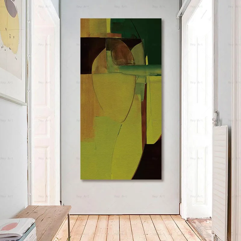 Современные плакаты Абстрактная Картина на холсте темный цвет фотообои с