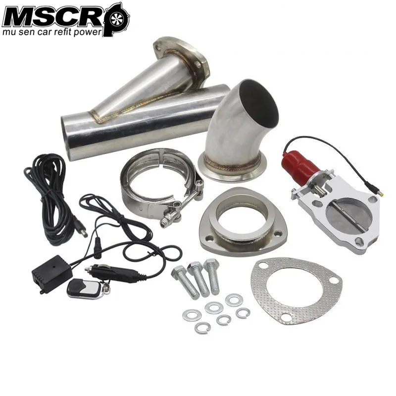 3 дюймовый выпускной клапан с дистанционным управлением автомобильный из