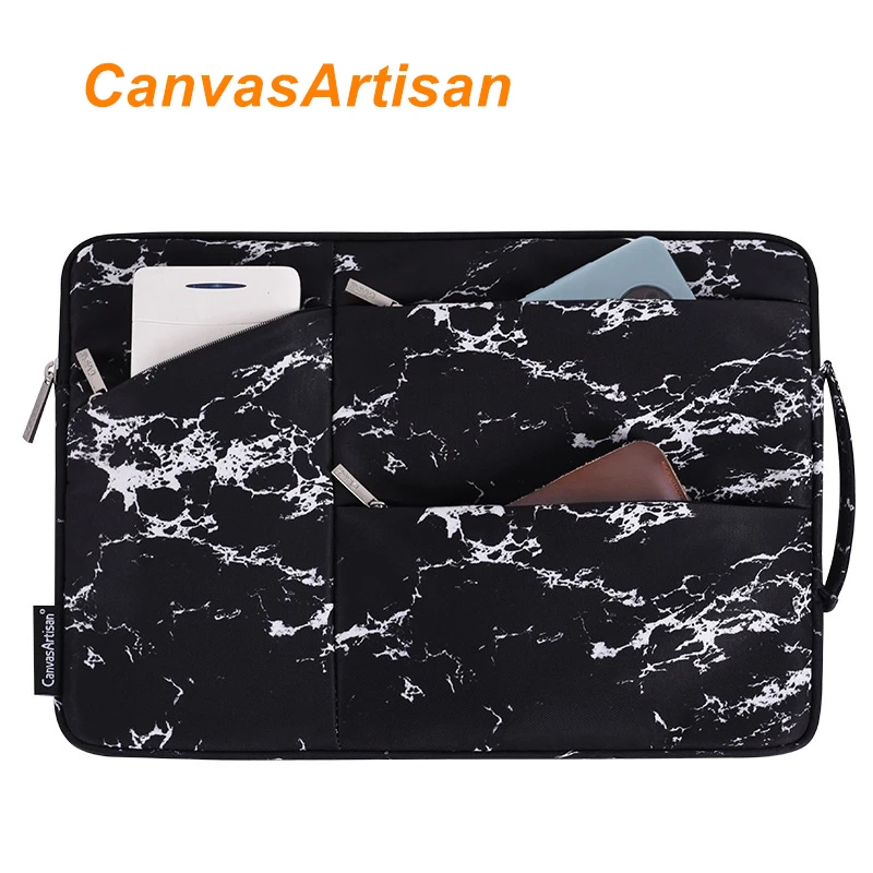 

Waterproof Brand Laptop Bag 11,12,13,14,15.6 Inch, Briefcase Marble Sleeve Case For Macbook Air M1 Pro PC Notebook DropShip CA41