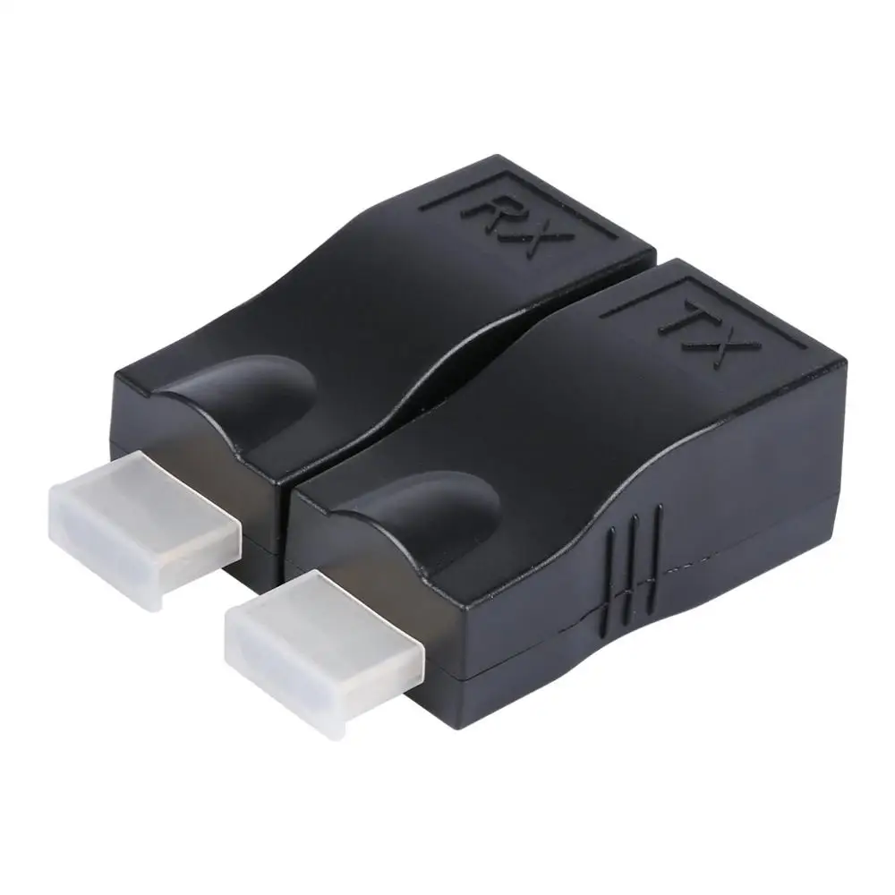 1 пара 4K 1080P 3D HDMI к RJ45 сетевой кабель удлинитель Cat 5e/6 Ethernet адаптер для HDTV GT |
