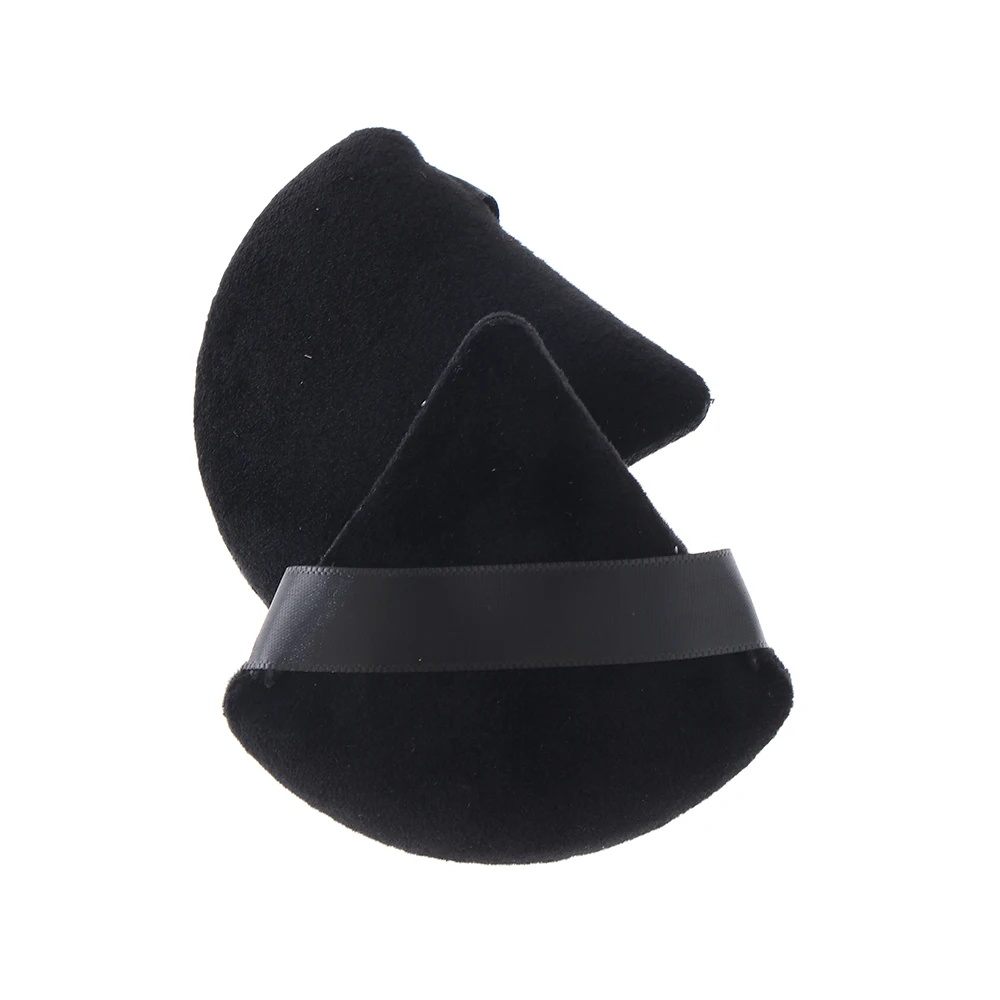 Мини треугольная моющаяся легкая пудра для лица бархатная пиццы губка макияжа