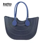 Водонепроницаемая сумка huntfun, резиновая, силиконовая, с круглой ручкой для ремня, с D-образной пряжкой