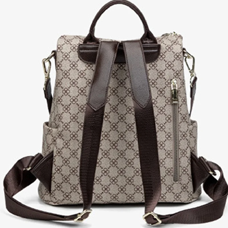 

Large Capacity Classy Backpacks for Women 2021 New Fashion Double Shoulder Bag Luxury Backpack Women Bag Designer Channels Bolso