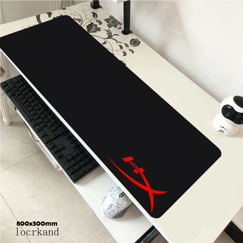 

Коврик для мыши HyperX большой геймер XXL клавиатура стол коврик для мыши 800x300 мм ковер резиновый Tapis Souris игровой блокнот для CSGO коврик для мыши.