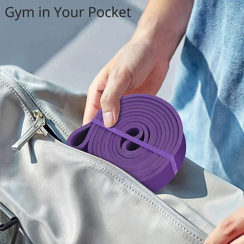 Resistance Bands Exercise Elastic Natural latex Workout Ruber Loop Strength rubber band for Fitness Equipment Training Expander | Спорт и