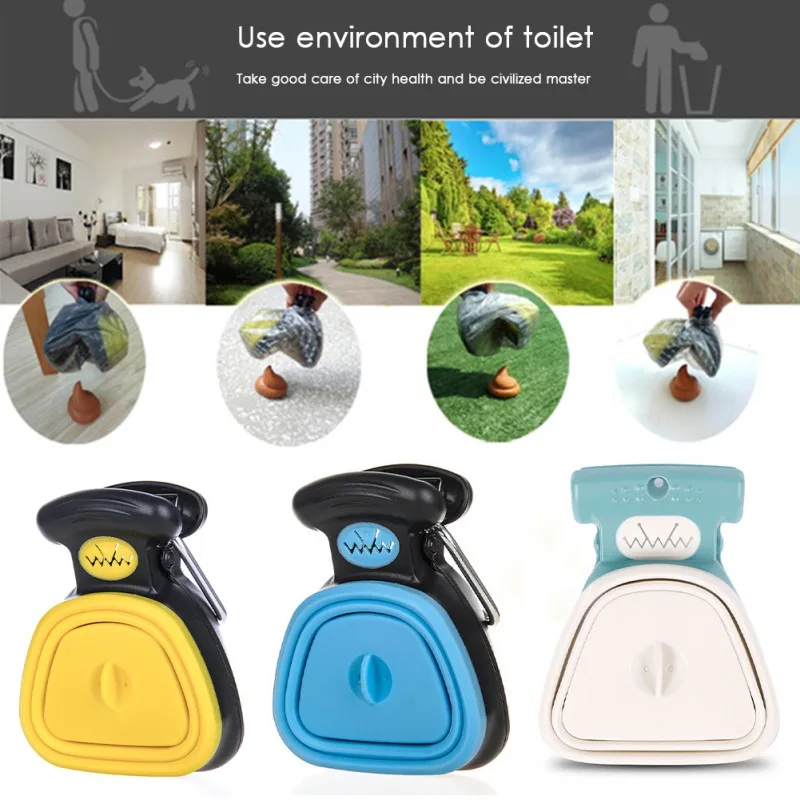 

Pet Foldable Compact Toilet Picker Has Various Colors Easy To Use And Easy To Carry When Going Out