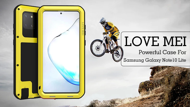Роскошный чехол с полным корпусом 360 градусов для Samsung Galaxy Note 10 Pro Lite
