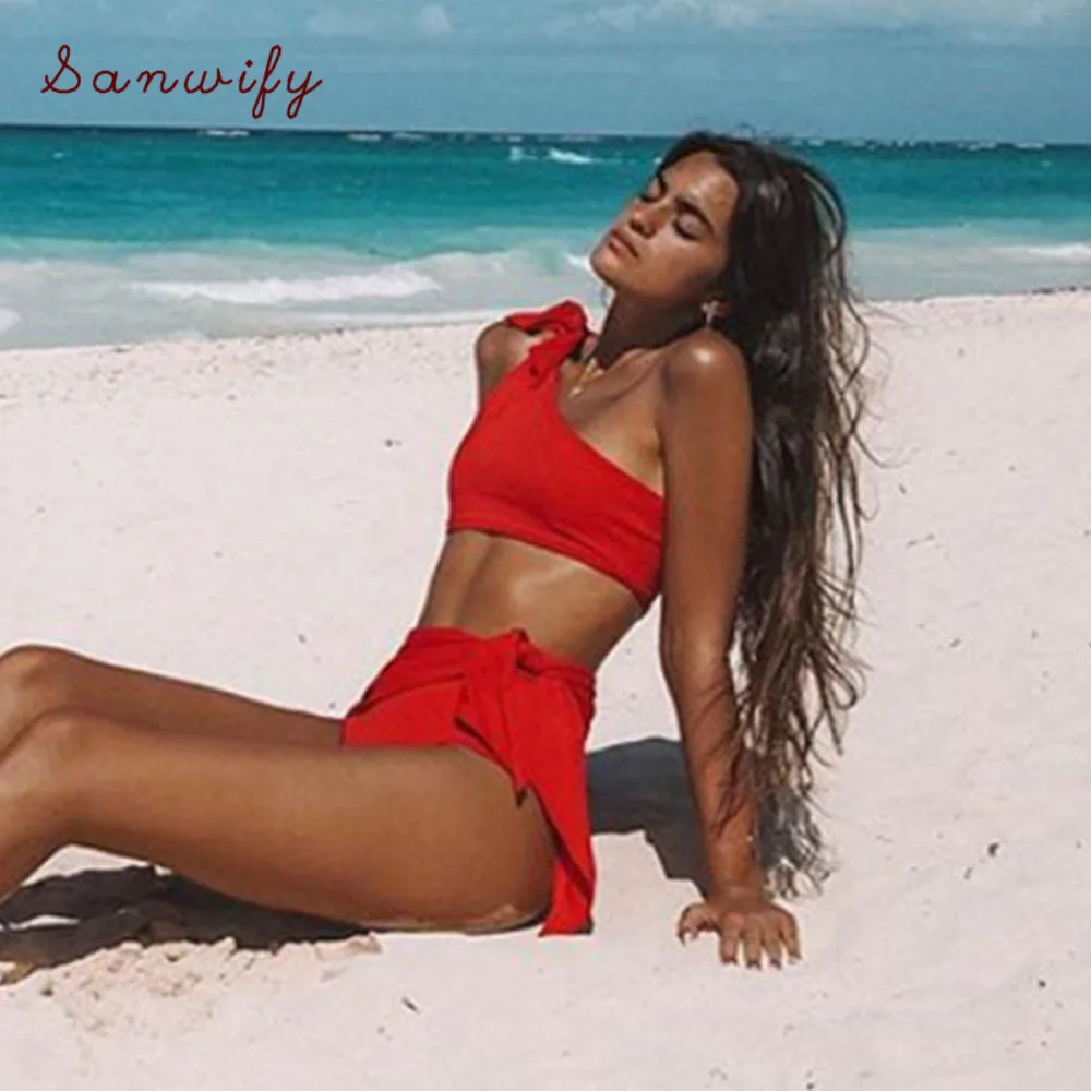 

Sexy Bikinis Women Swimsuit Push Up Swimwear High Waist Bikini Set Strap Bathing Suit Swim Wear Beach