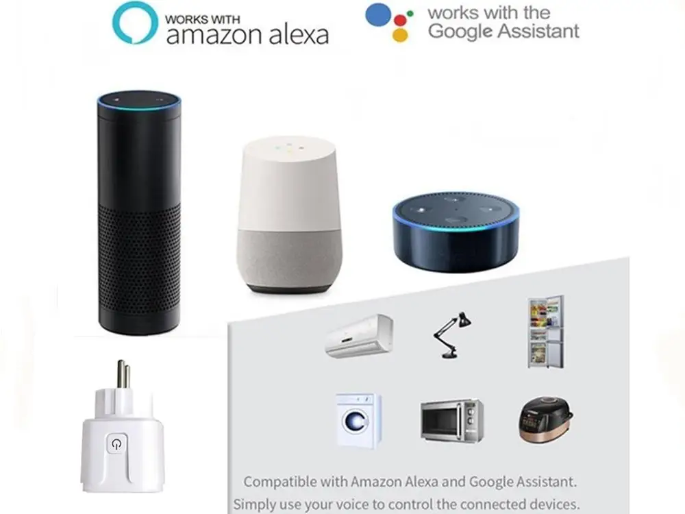 

Support DoHome and Siri(No Apple MFi) Smart Socket / Smart Plug 15A Maximum Current Remote Control FCC/CE/RoHS Certification