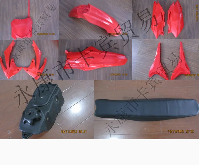 

For Honda 450250 Motorcycle CRF450 Shell Fuel Tank Seat Cushion Plastic Parts Car Exterior