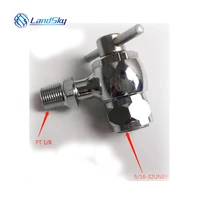 connects to accumulator gas valve hydrualic charging tool nitrogen filling port size pt 18 516 32unef