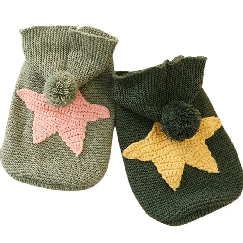 

Одежда для домашних животных зимние, теплые, милые, миленькие в японском стиле («собака с капюшоном свитера с изображением кота в виде морск...