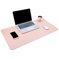 abravemi desk pad office desk matpu leather desk blotter laptop desk mat waterproof desk writing pad for officehomegaming