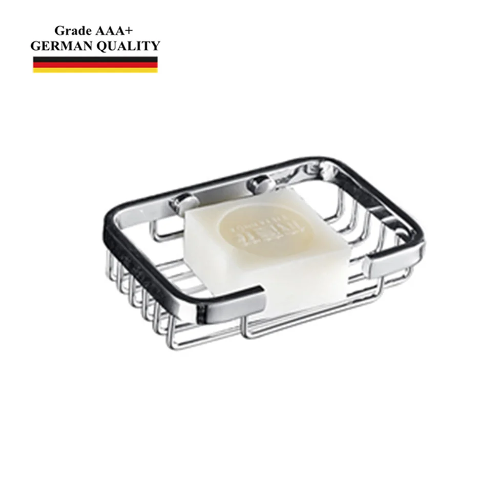 Мыльница Ванная комната 304 Нержавеющая сталь настенный слив полированный хром