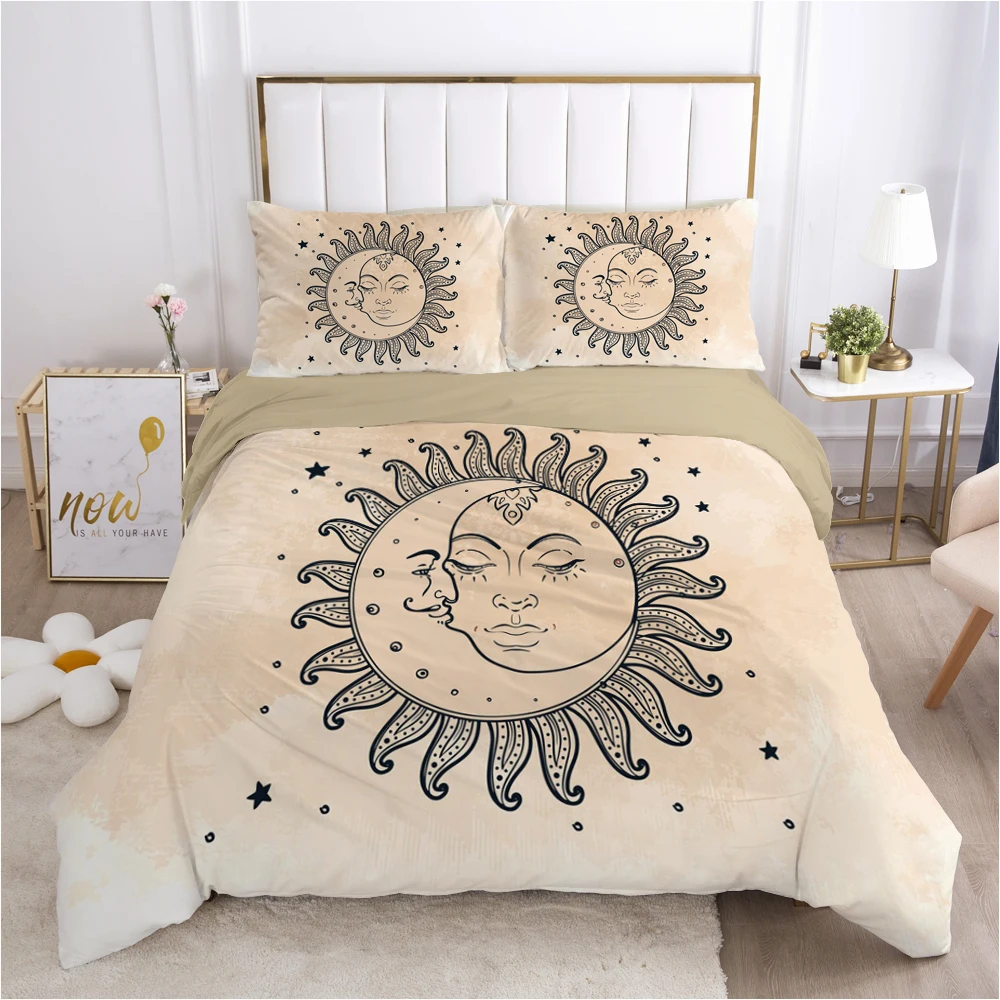 

Customize 3D Bedding Sets Europe Double Size Duvet Cover Set Bohemia Comforter Case Pillowcases Bed Set Drop Ship