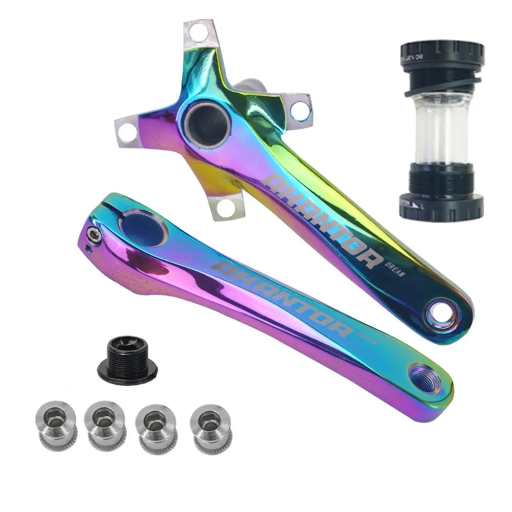 

High Quality Crankset & BB68-73 Bottom Bracket 170mm Accessories BCD104