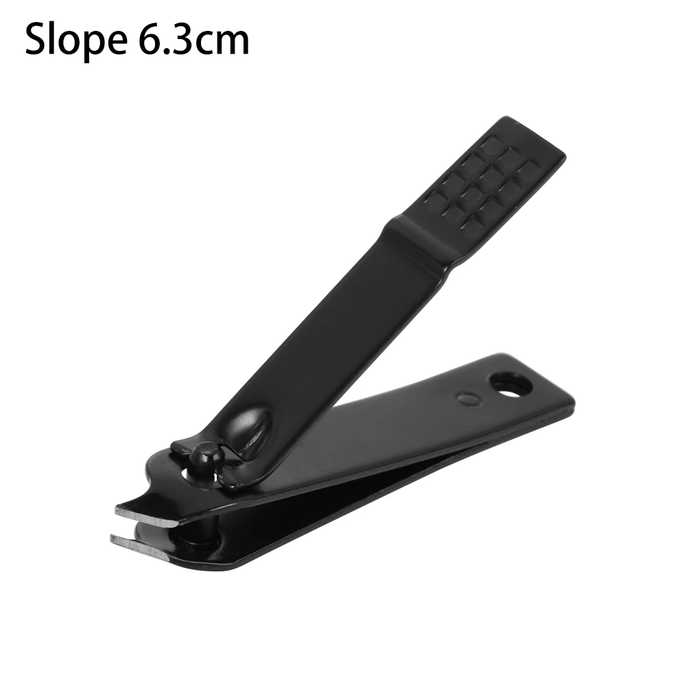 Slope 6.3cm 1 шт. машинка для стрижки ногтей из нержавеющей стали триммер для ногтей наклон и плоская форма Маникюр Педикюр Уход за ногтями Инструмент для пальцы рук и ног - Цвет: Slope 6.3cm
