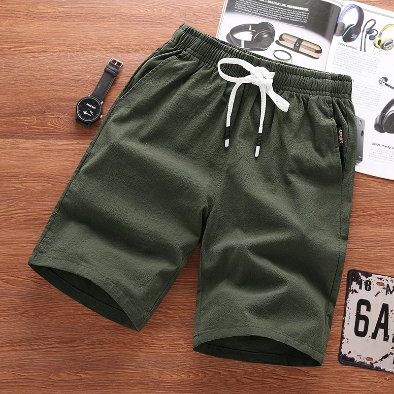 Pantalones cortos informales para hombre de 2020 pantalones cómodos algodón alta calidad ropa calle hombr | Мужская одежда