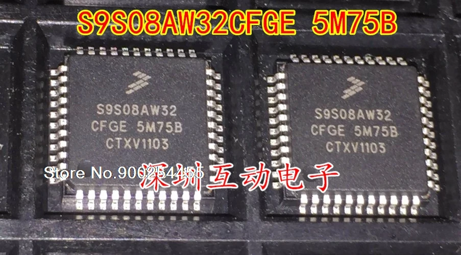 

5 ./ S9S08AW32CFGE 5M75B QFP44