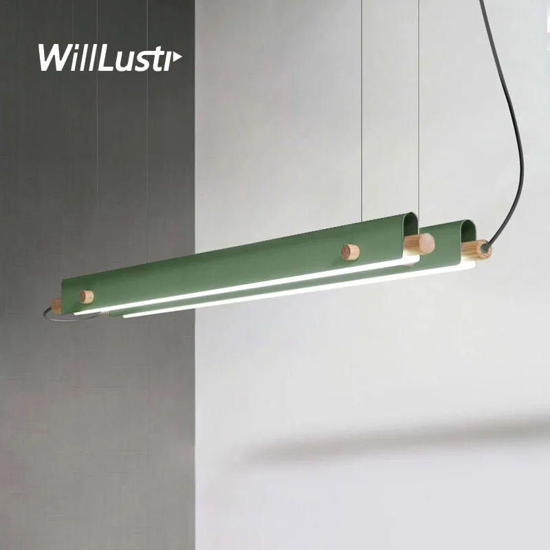 

Современный красочный железный подвесной светильник, Подвесная лампа с деревянным стержнем, освесветильник для ресторана, отеля, кафе, столовой, офиса, фойе, кухни