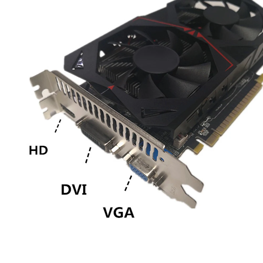 Видеокарта GTX 650 750 960 970 980 TI 2G 3G 4G GDDR5 DVI VGA HDMI игровой компьютер с рассеиванием тепла