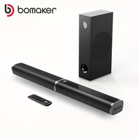 bomaker 190w 2 1 tv soundbar home theater sound system bluetooth speakers sound bar subwoofer support optical aux hdmi speaker