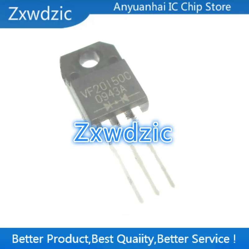 

Zxwdzic 10pcs new imported original VF20150C-E3/4W VF20150C TO-220F Schottky Diode 20A 150V