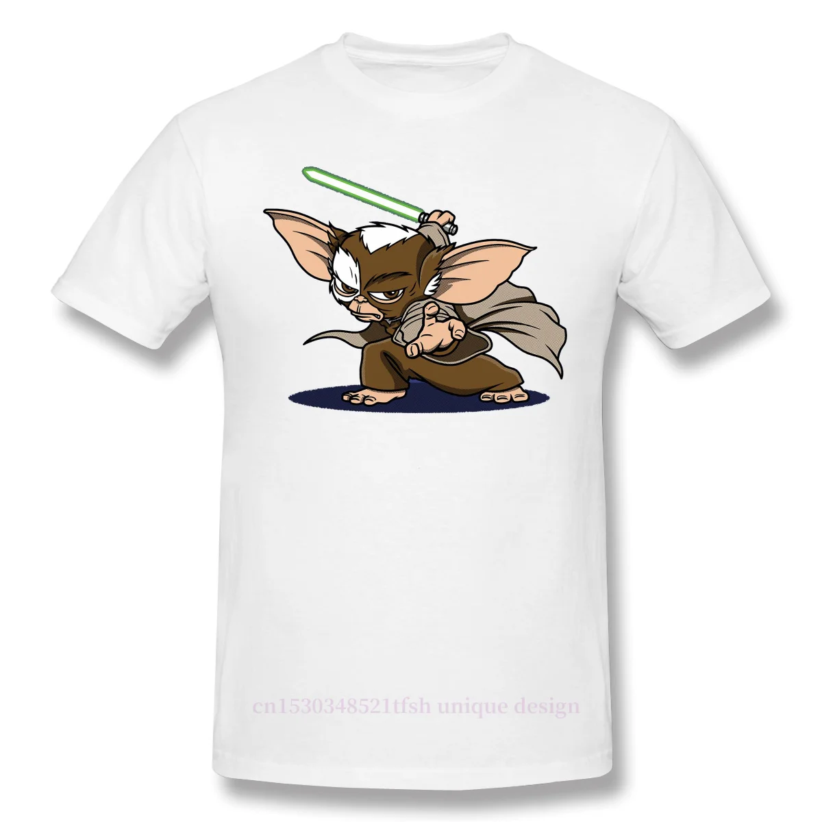 

Модная дизайнерская футболка Master Mogwai, триллер Gremlins 1984, хлопковая рубашка с маленьким Монстром из фильма, Мужская футболка оверсайз