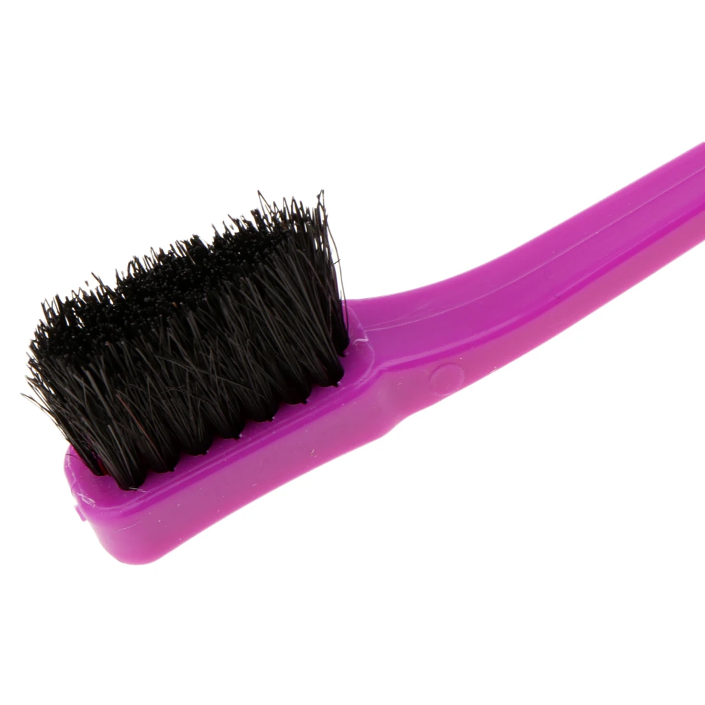 Щетка для управления краями двухсторонняя расческа гель волос гладкий