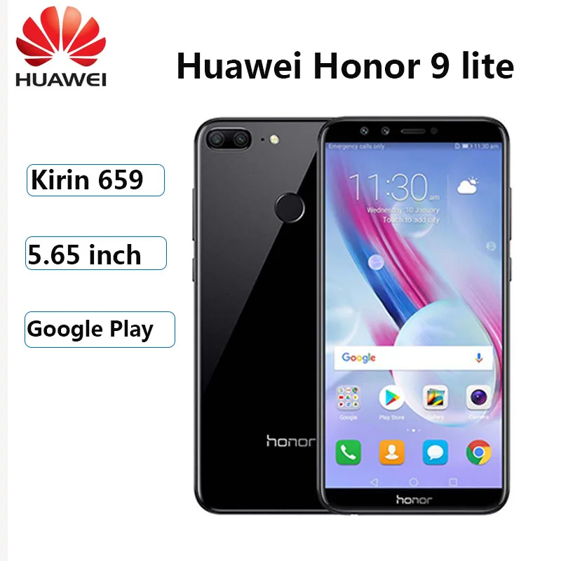 Huawei Honor 9 lite Smartphone Kirin 659 4g 32g 5.65 inch IPS screen Google Play Store EMUI 8.0 | Мобильные телефоны и