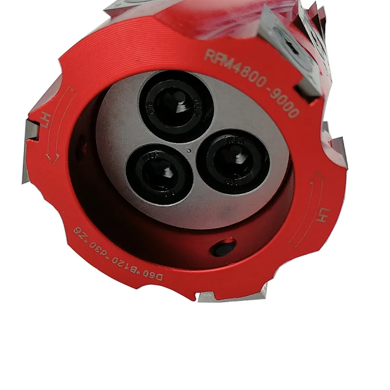 安い Livterスチールシャフトかんな刃機木材スパイラルカッターヘッドとポリッシュタングステン超硬とISO30 FMB30-95