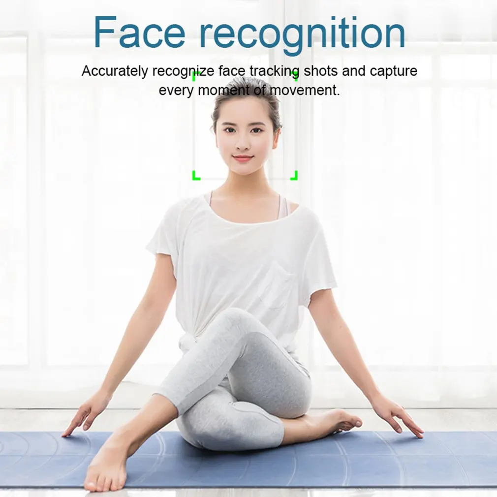 

Portable 360 Degree Rotation Smart Face Tracking Object Selfie Stick Tripod Portable Aluminum Live Tripod Phone Holder